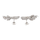 Boucles d'oreilles Or blanc Diamant - Castafiore