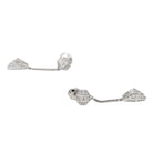 Boucles d'oreilles Or blanc Diamant - Castafiore