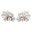 Boucles d'oreilles Or blanc Diamant - Castafiore