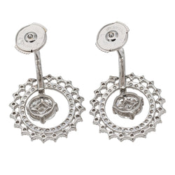 Boucles d'oreilles Or blanc Diamant - Castafiore