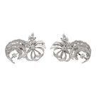 Boucles d'oreilles Or blanc Diamant - Castafiore