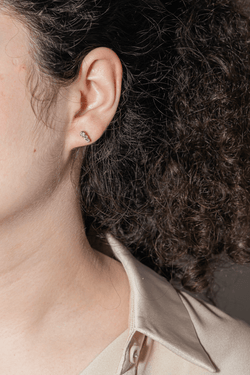 Boucles d'oreilles Or blanc Diamant - Castafiore