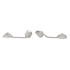 Boucles d'oreilles Or blanc Diamant - Castafiore