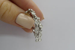 Boucles d'oreilles or blanc Dior Coquines - Castafiore