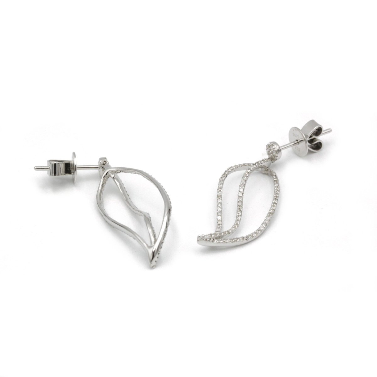 Boucles D'Oreilles - Or & Diamants - Castafiore