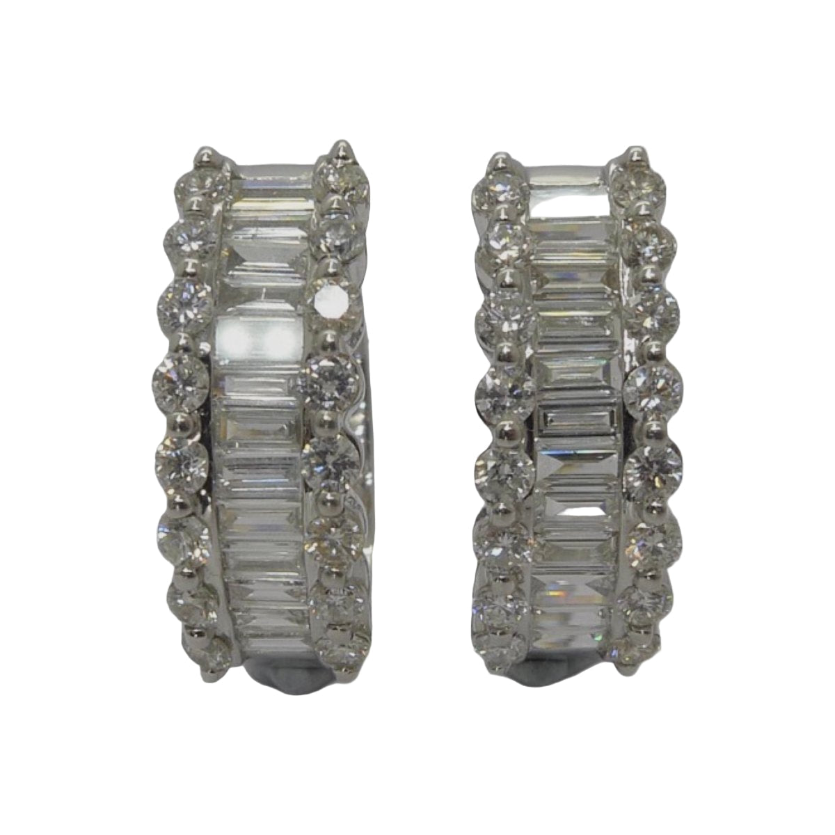 Boucles d'oreilles or et diamants 2 ct - Castafiore