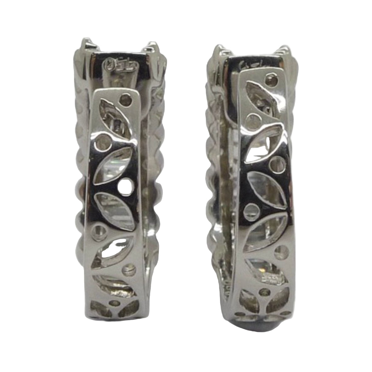 Boucles d'oreilles or et diamants 2 ct - Castafiore