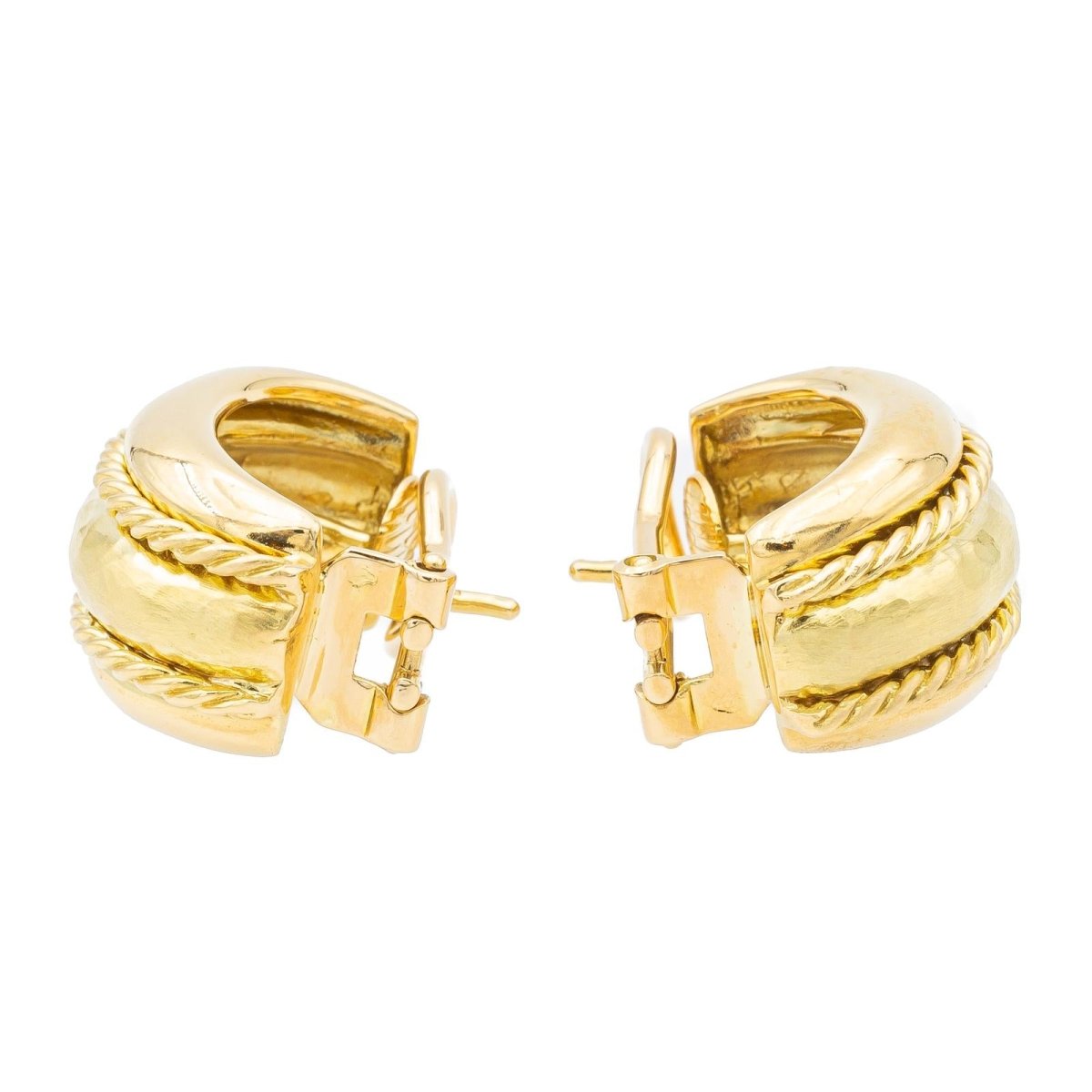 Boucles d'oreilles Or jaune - Castafiore