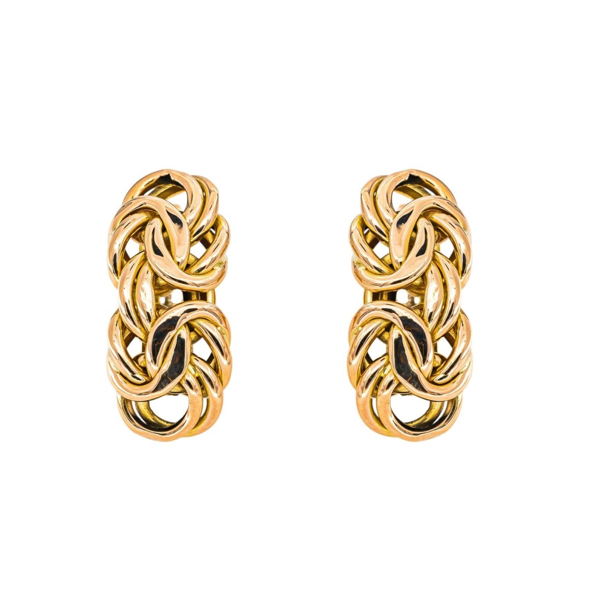 Boucles d'oreilles Or jaune - Castafiore