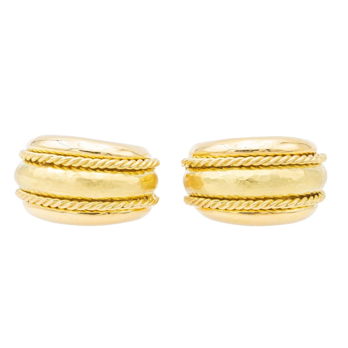 Boucles d'oreilles Or jaune - Castafiore