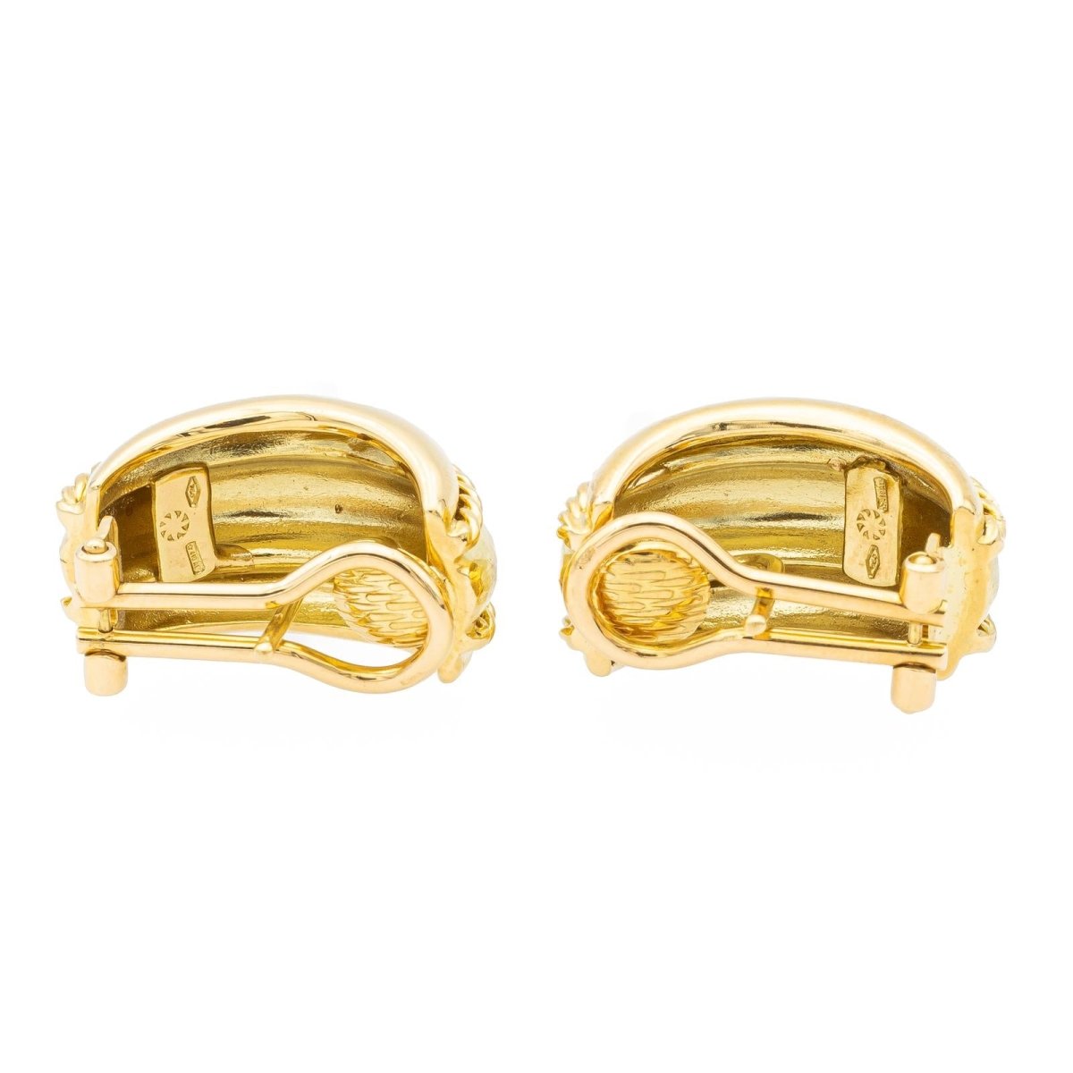 Boucles d'oreilles Or jaune - Castafiore