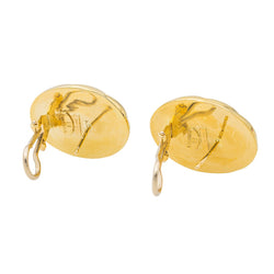Boucles d'oreilles Or jaune Ambre - Castafiore
