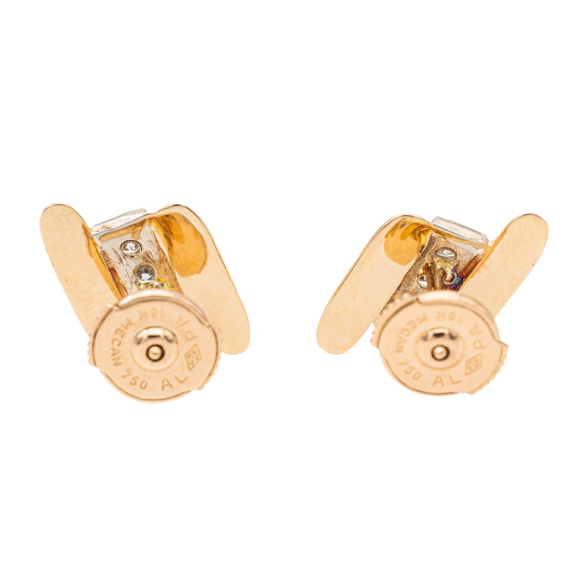 Boucles d'oreilles Or jaune Diamant - Castafiore