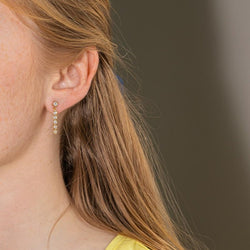 Boucles d'oreilles Or jaune Diamant - Castafiore