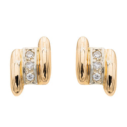 Boucles d'oreilles Or jaune Diamant - Castafiore