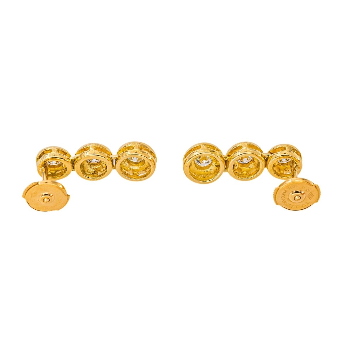 Boucles d'oreilles Or jaune Diamant - Castafiore
