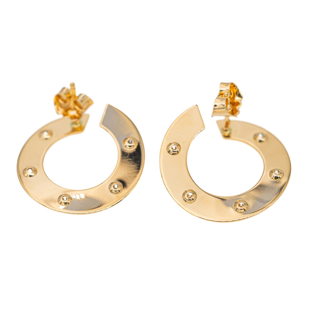 Boucles d'oreilles Or jaune Diamant - Castafiore