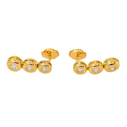 Boucles d'oreilles Or jaune Diamant - Castafiore