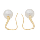 Boucles d'oreilles Or jaune Perle de culture - Castafiore