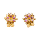 Boucles d'oreilles Or jaune Rubis - Castafiore