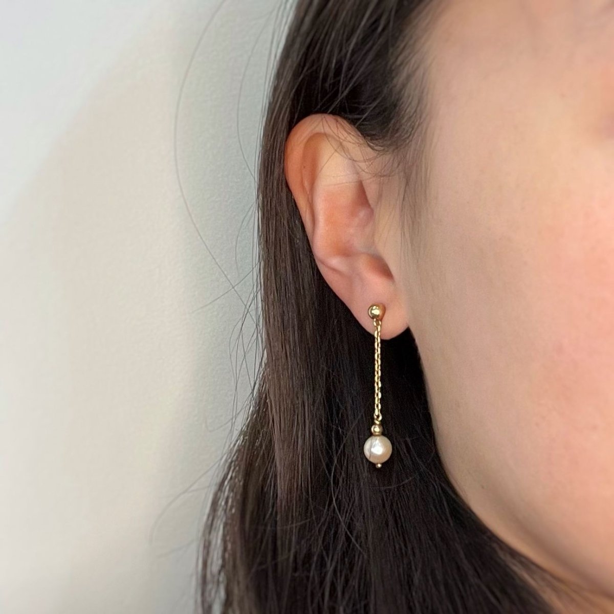 Boucles d'oreilles - Or & Perles - Castafiore