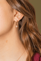 Boucles d'Oreilles Or Rose avec Perles - Castafiore