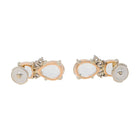 Boucles d'oreilles Or rose Topaze - Castafiore