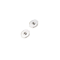 Boucles d'oreilles Pendantes en or blanc, perles et diamants - Castafiore