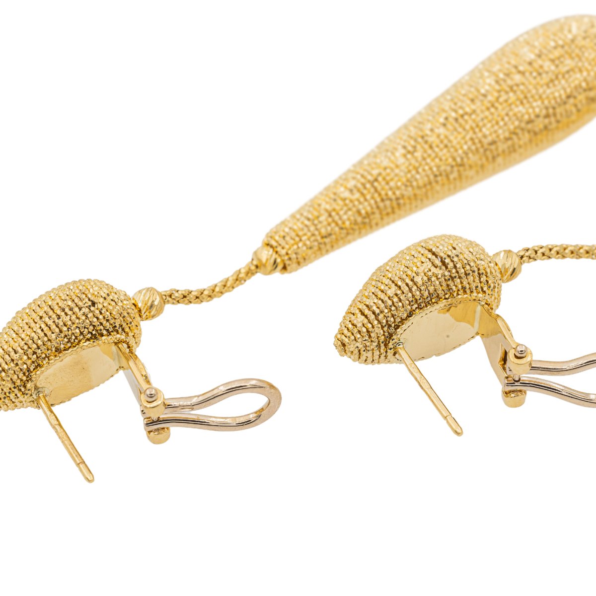 Boucles d'oreilles Pendantes en Or jaune - Castafiore