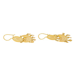 Boucles d'oreilles Pendantes en or jaune - Castafiore