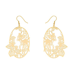 Earrings Pendant Yellow gold