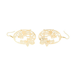 Earrings Pendant Yellow gold