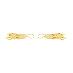 Boucles d'oreilles Pendantes en or jaune - Castafiore