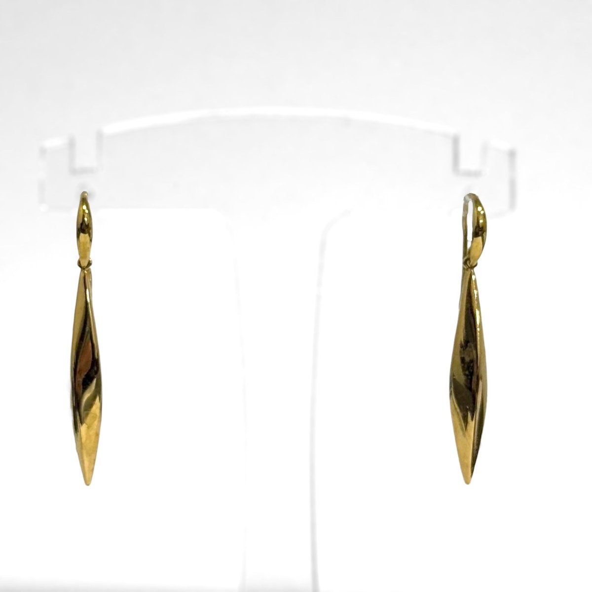 Boucles d'oreilles Pendantes en or jaune - Castafiore