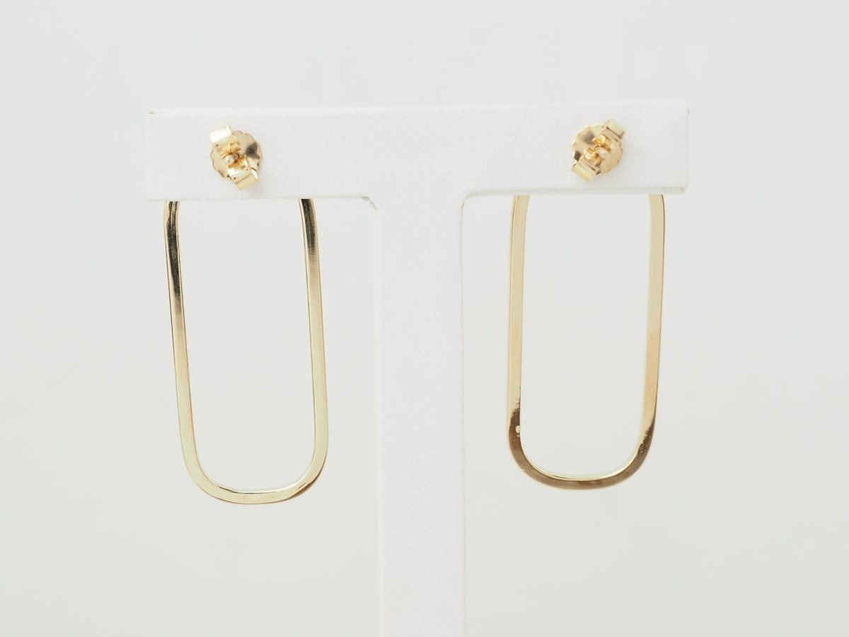 Boucles d’oreilles Pendantes en or jaune - Castafiore