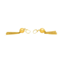 Boucles d'oreilles Pendantes en or jaune - Castafiore
