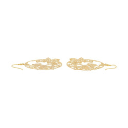 Earrings Pendant Yellow gold