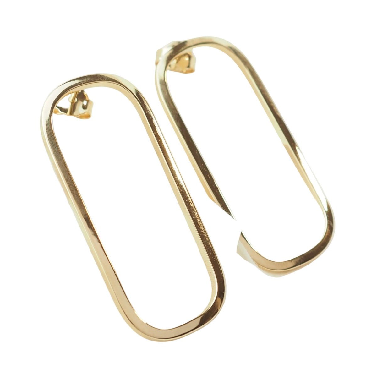 Boucles d’oreilles Pendantes en or jaune - Castafiore