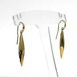 Boucles d'oreilles Pendantes en or jaune - Castafiore