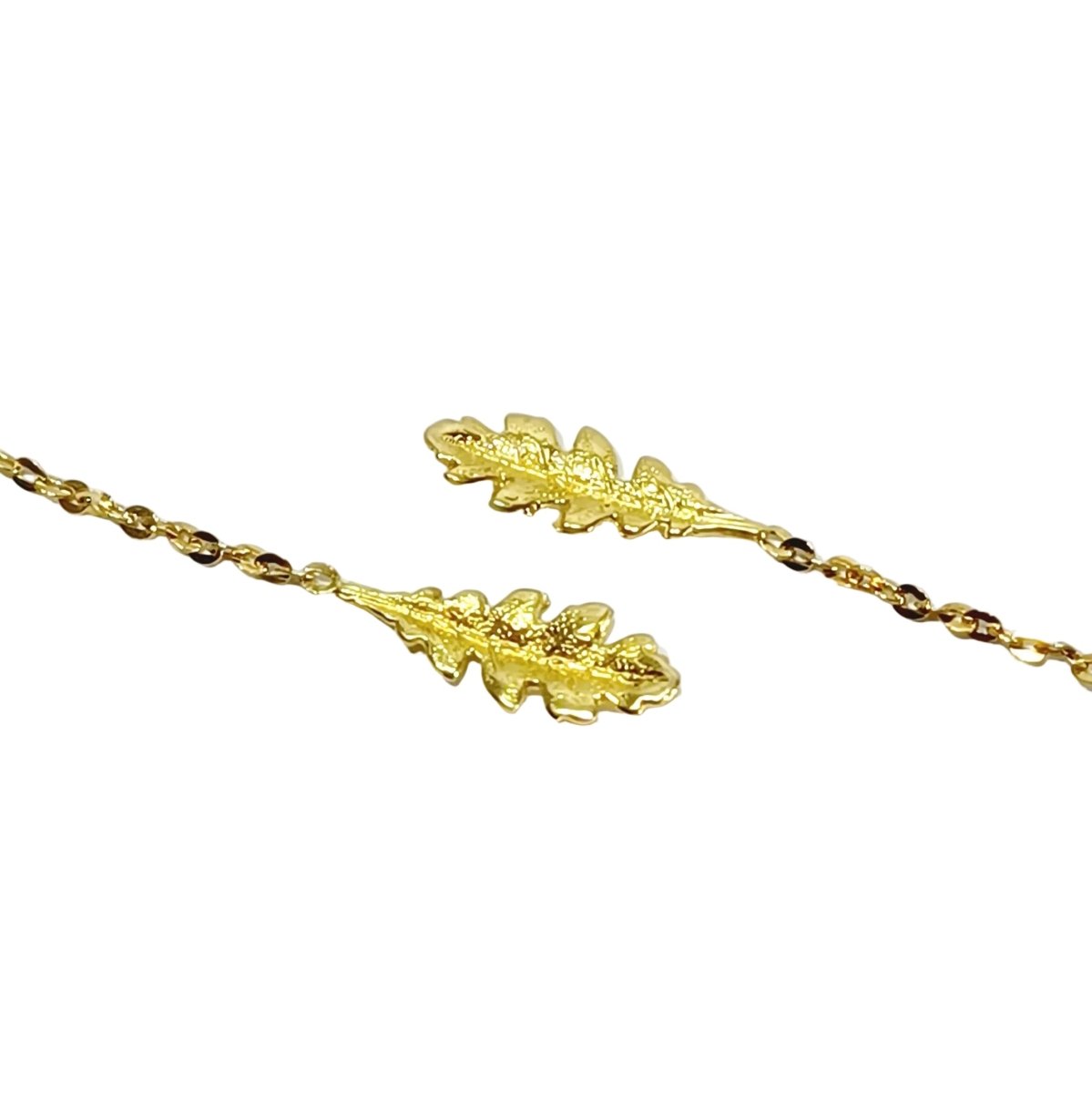 Boucles d'oreilles Pendantes en or jaune - Castafiore