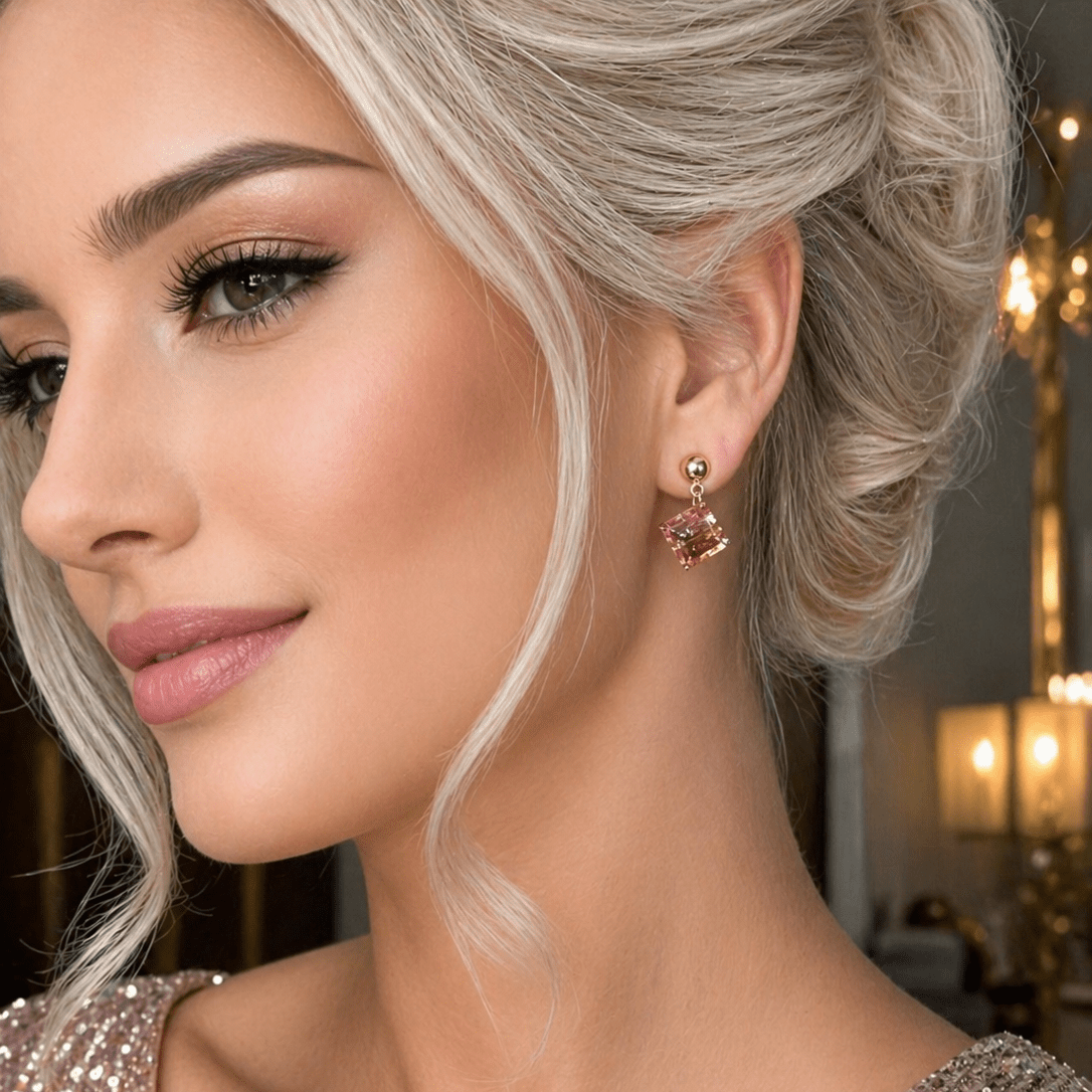 Boucles d'oreilles Pendantes en or jaune - Castafiore
