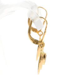 Boucles d'oreilles Pendantes en or jaune et saphirs - Castafiore