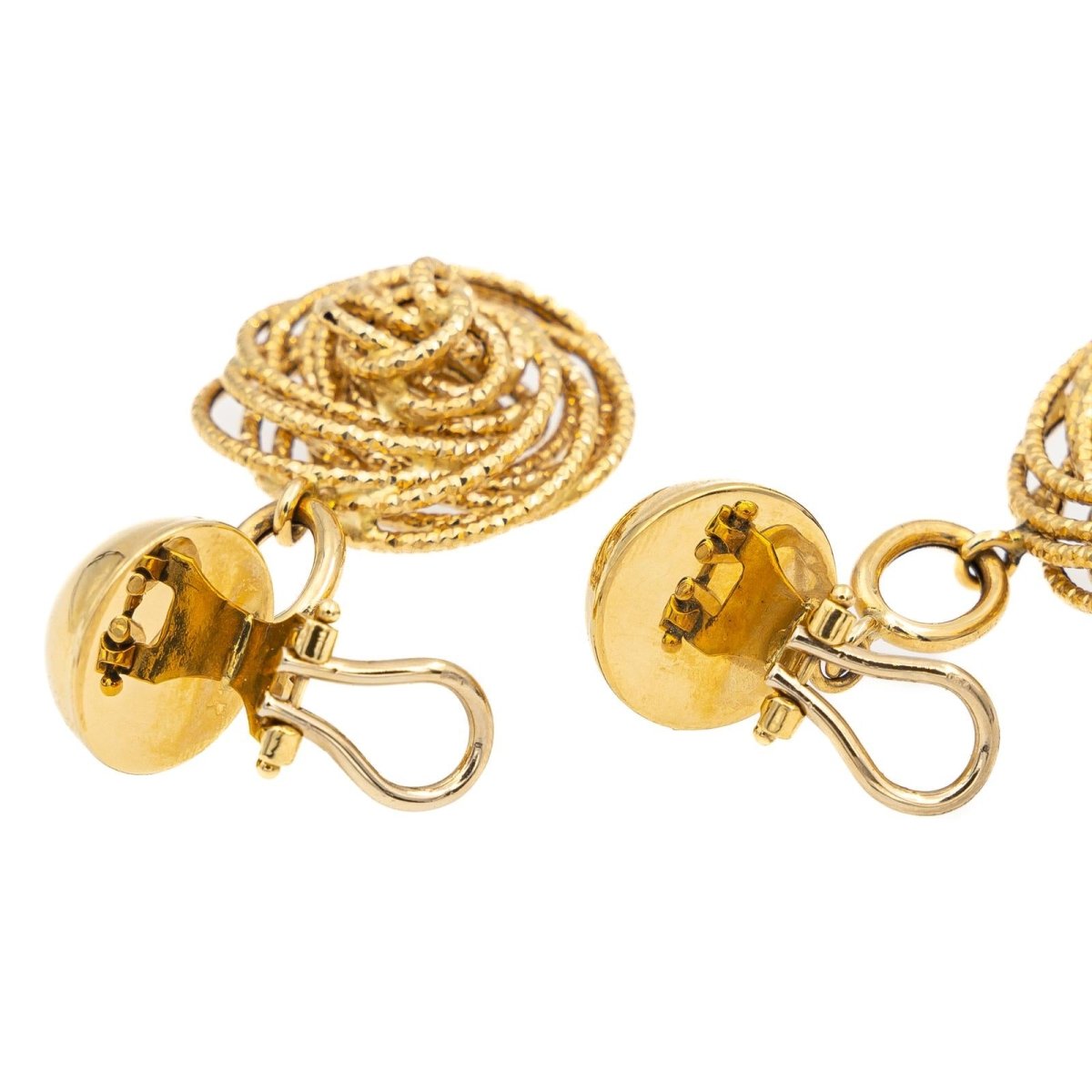 Boucles d'oreilles Pendantes Or jaune - Castafiore