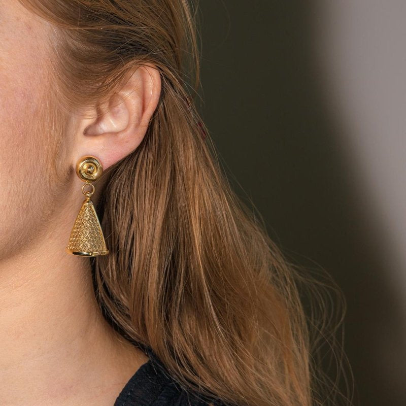 Boucles d'oreilles Pendantes Or jaune - Castafiore