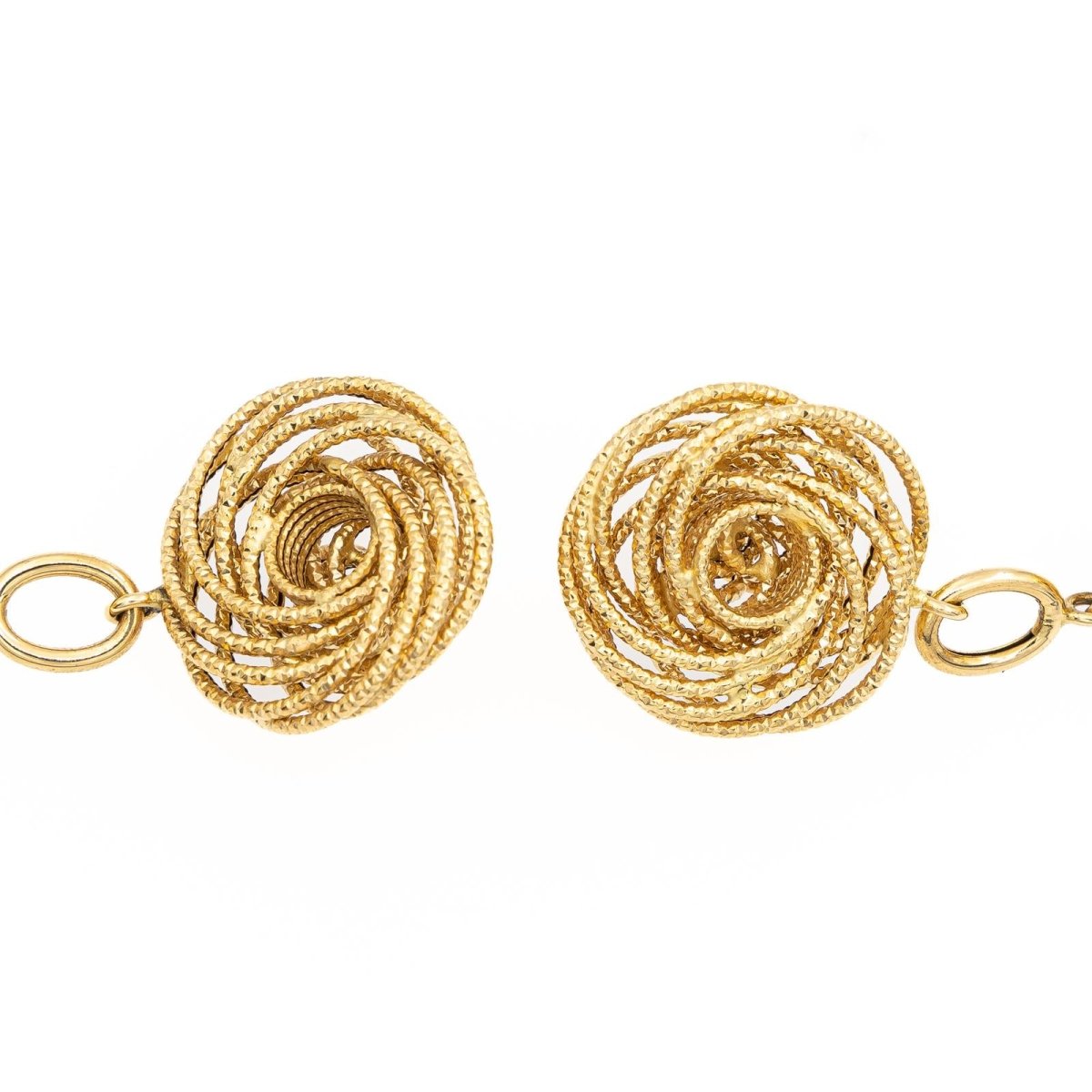 Boucles d'oreilles Pendantes Or jaune - Castafiore