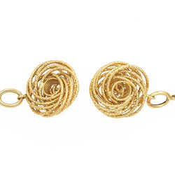 Boucles d'oreilles Pendantes Or jaune - Castafiore