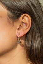 Boucles d'oreilles Pendantes Or rose Diamant - Castafiore