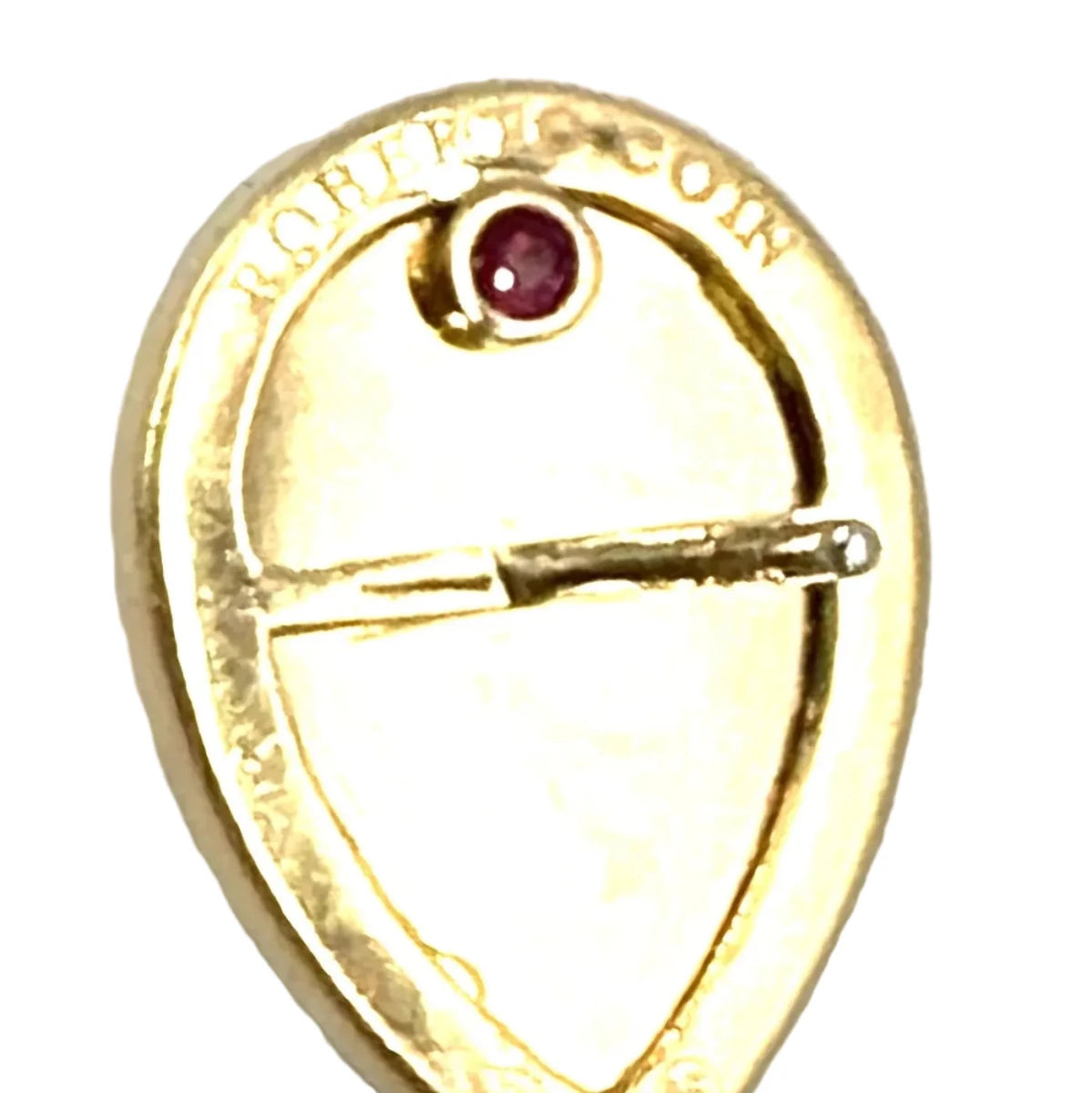 Boucles d'oreilles Pendantes ROBERTO COIN en or jaune, quartz et diamants - Castafiore