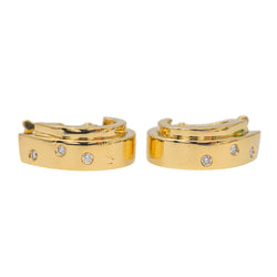 Boucles d'oreilles PIAGET en Or jaune et Diamant - Castafiore