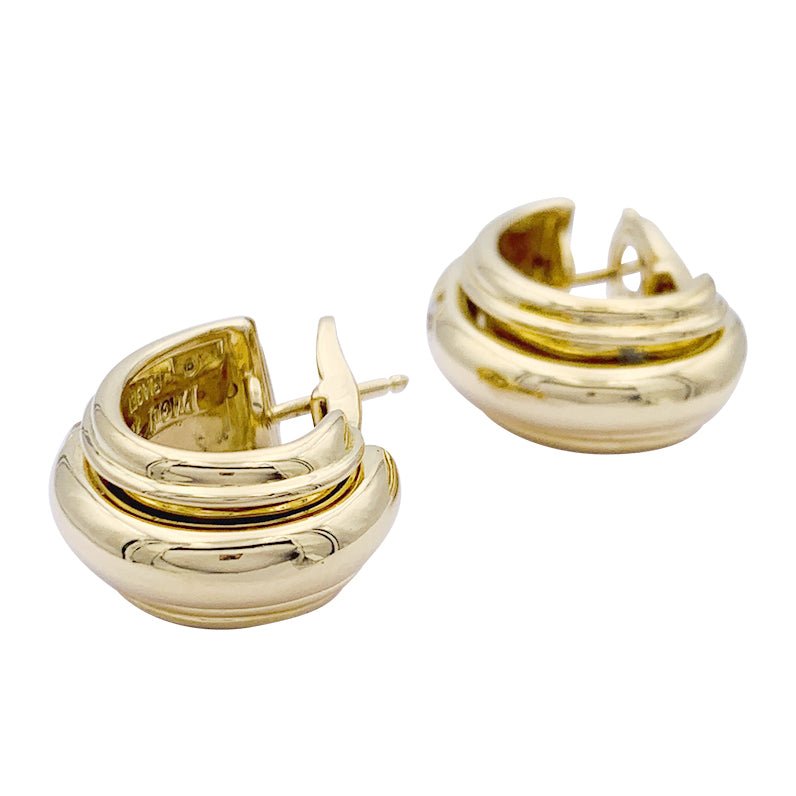 Boucles d'oreilles Piaget, “’Possession”, or jaune, diamant - Castafiore